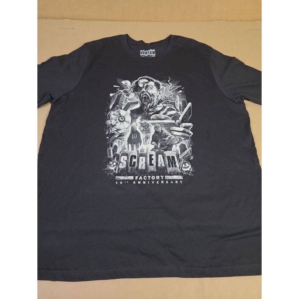 Scream‎ Factory 10th Anniversary T-Shirt Sz 3XL Gutter Garbs